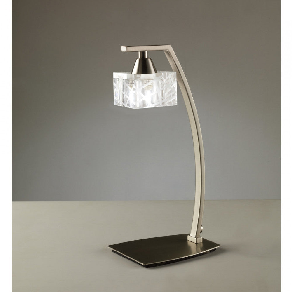 Mantra ZEN 1447 asztali lámpa  szatinált nikkel   fém   1xG9 max. 33 W   G9