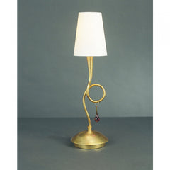 Mantra PAOLA 3545 asztali lámpa  arany   fém   1xE14 max. 40W   E14   IP20