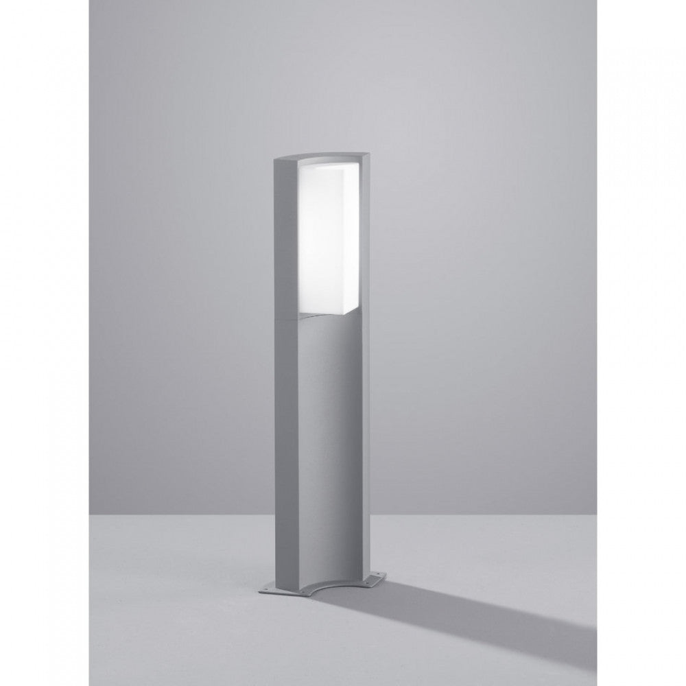 Trio SUEZ 520360187 kültéri led állólámpa  ezüst   alumínium   1xSMD LED, 6W   LED